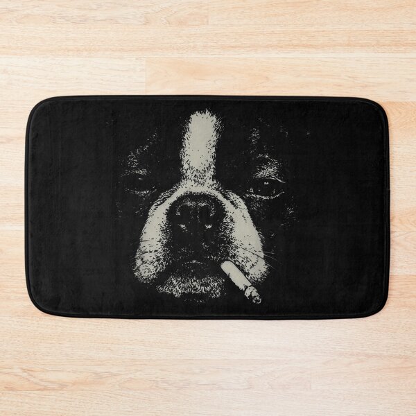 Item preview, Grumpy Dog Smoking Cigar Funny Tough Bulldog Vintage Portrait Design designed and sold by GalenoHenley.