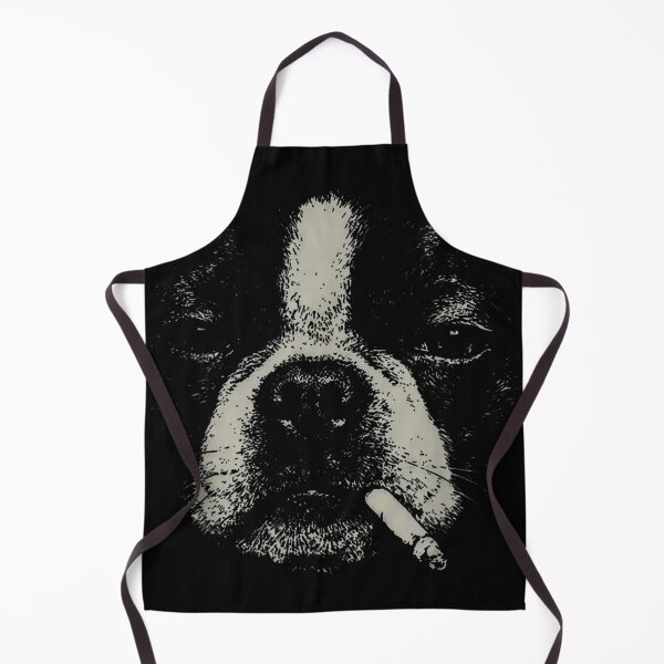 Item preview, Grumpy Dog Smoking Cigar Funny Tough Bulldog Vintage Portrait Design designed and sold by GalenoHenley.