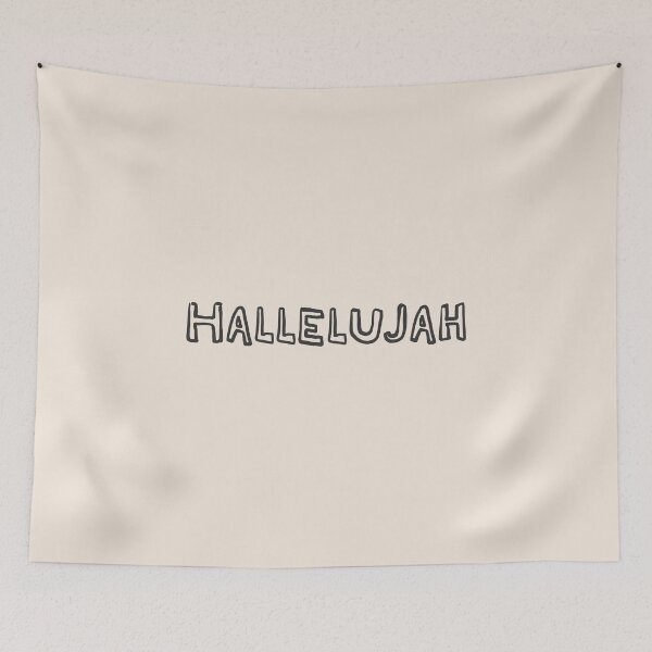 Item preview, Hallelujah: Minimalistic Christian Bible Study Decor designed and sold by oneofthesedayys.