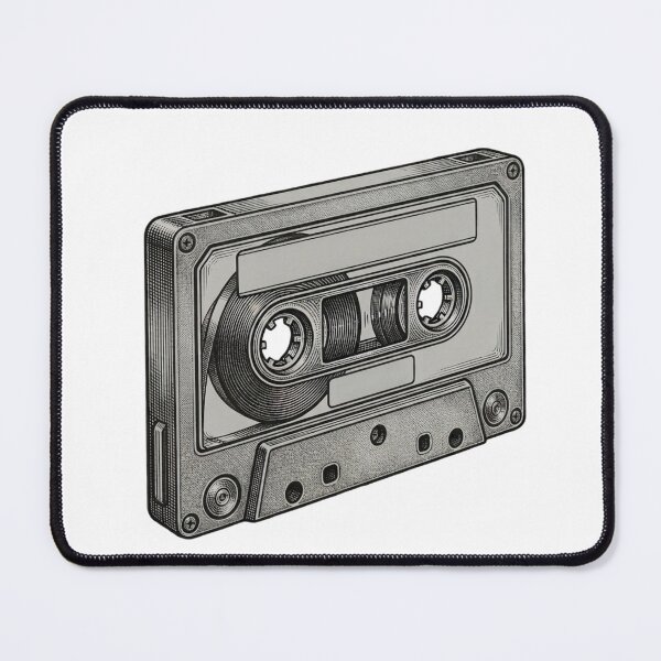 Item preview, Cassette Tape - Vintage Black And White designed and sold by Minimalisticaly.