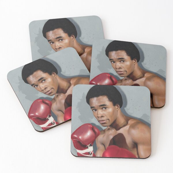 Item preview, "Sugar" Ray Leonard boxing legends designed and sold by MoodiArtist.