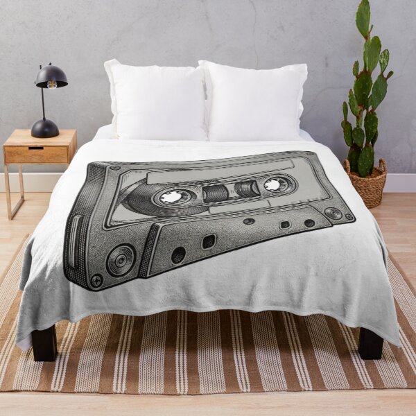 Item preview, Cassette Tape - Vintage Black And White designed and sold by Minimalisticaly.