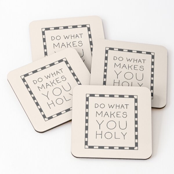 Item preview, Do What Makes You Holy: Minimalistic Christian Bible Study Art designed and sold by oneofthesedayys.