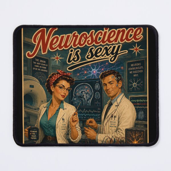 Item preview, Neuroscience is sexy designed and sold by TOSHA-Poland.