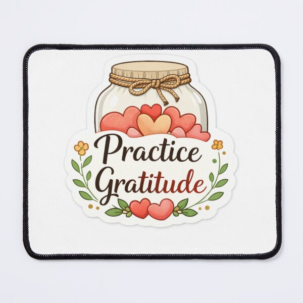 Item preview, Practice Gratitude designed and sold by Selfique Bloom.