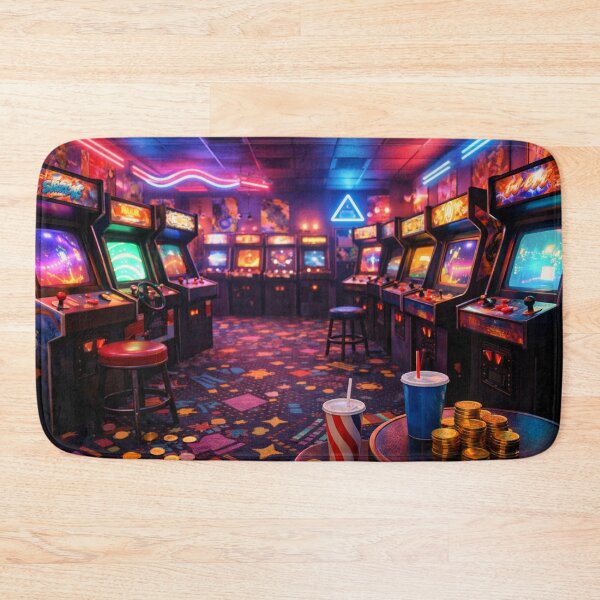 Item preview, Retro Arcade Paradise designed and sold by H A R L E I G H .