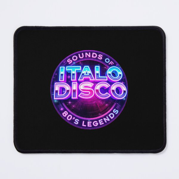 Item preview, Italo Disco Sounds of 80s Legends Vintage Retro Badge designed and sold by Graphroad.