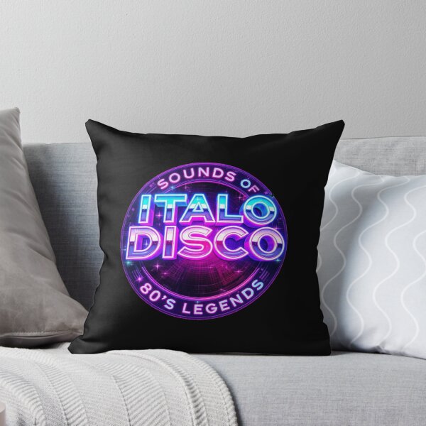 Item preview, Italo Disco Sounds of 80s Legends Vintage Retro Badge designed and sold by Graphroad.
