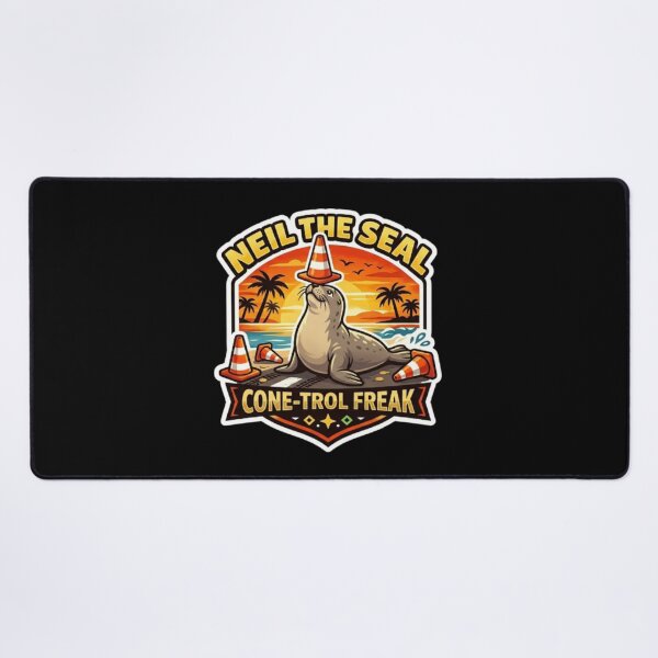 Item preview, Cone-trole freak – Neil the Seal designed and sold by Sloyar.