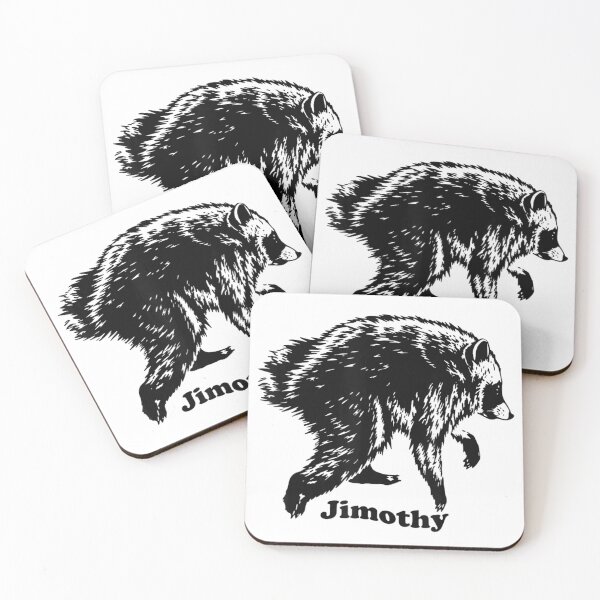 Item preview, Vintage Jimothy Walking Raccoon Realistic Woodland Wildlife Nature Lover Design designed and sold by DienesAngele.