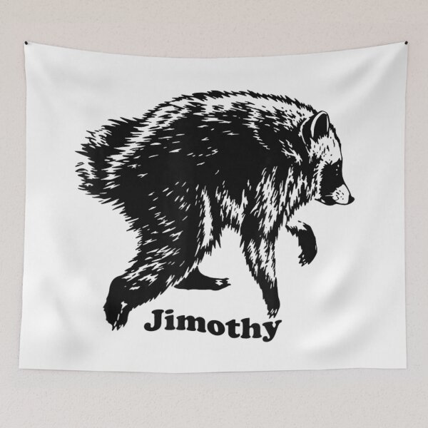 Item preview, Vintage Jimothy Walking Raccoon Realistic Woodland Wildlife Nature Lover Design designed and sold by DienesAngele.