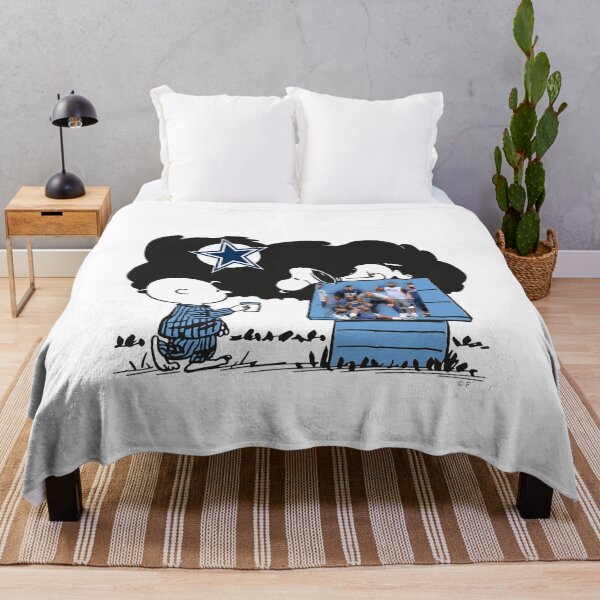 Item preview, Dallas Cowboys Peanuts Goodnight Charlie Brown Snoopy designed and sold by Selvieshop.