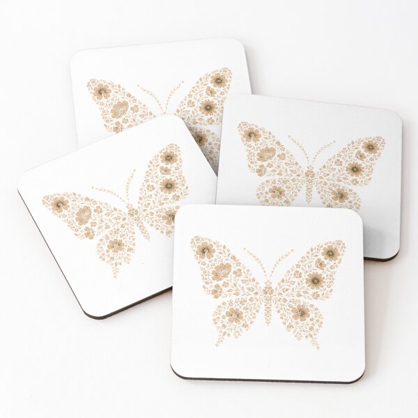 Item preview, Botanical Butterfly | Minimalist Floral Line Art Design designed and sold by CalmMandala.