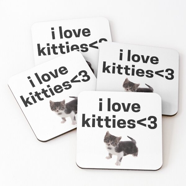 Item preview, I Love Kitties - Cute Cats 2000s designed and sold by lydsshop.