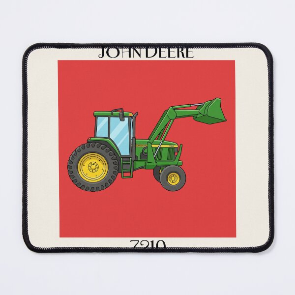 Artikelvorschau, John Deere 7210 Oldtimer-Traktor-Poster entworfen und verkauft von Dimensionality.