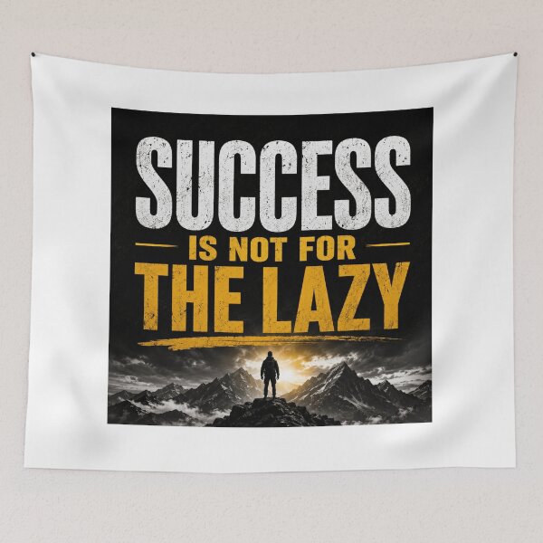 Item preview, Success Requires Hard Work Motivation designed and sold by UROYCITY46.