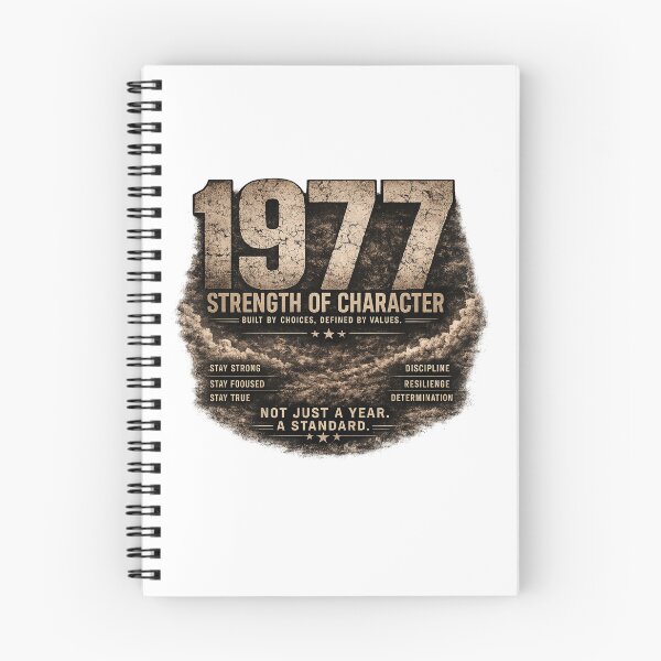 Item preview, 1977 Strength of Character Vintage Birthday Design designed and sold by JMDG Studio.