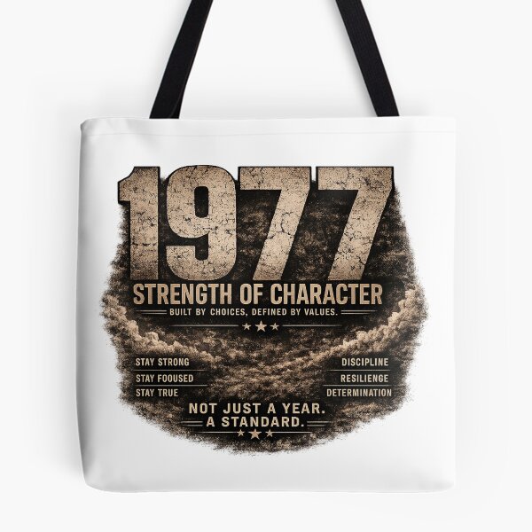 Item preview, 1977 Strength of Character Vintage Birthday Design designed and sold by JMDG Studio.