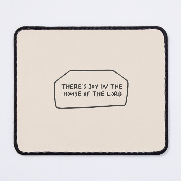 Item preview, There's Joy In The House Of The Lord Minimalistic Christian Bible Study Decor designed and sold by oneofthesedayys.
