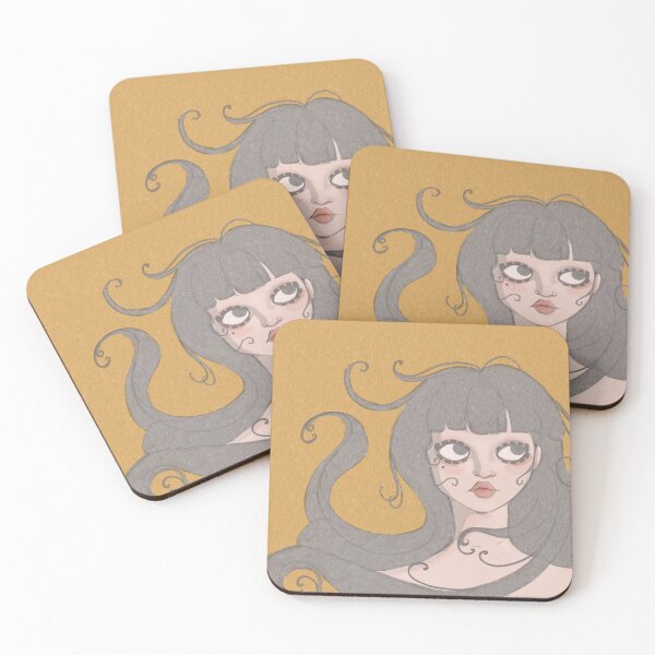 Item preview, Whimsical Girl Print designed and sold by TamsPrints.