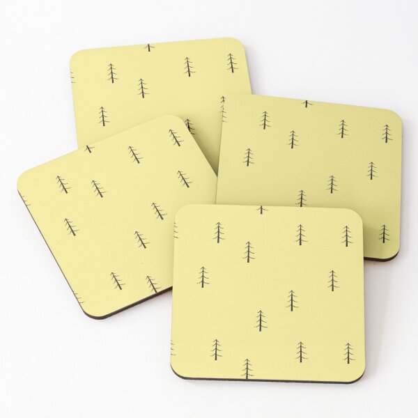 Item preview, Minimalist Forest on Yellow designed and sold by KSimpson838.