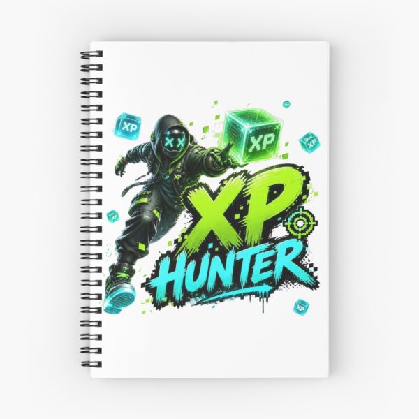 Item preview, XP HUNTER Gaming Sticker | Neon Gamer Esports Streetwear Design designed and sold by Stylestickers55.
