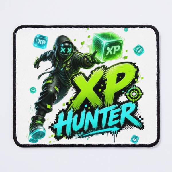 Item preview, XP HUNTER Gaming Sticker | Neon Gamer Esports Streetwear Design designed and sold by Stylestickers55.