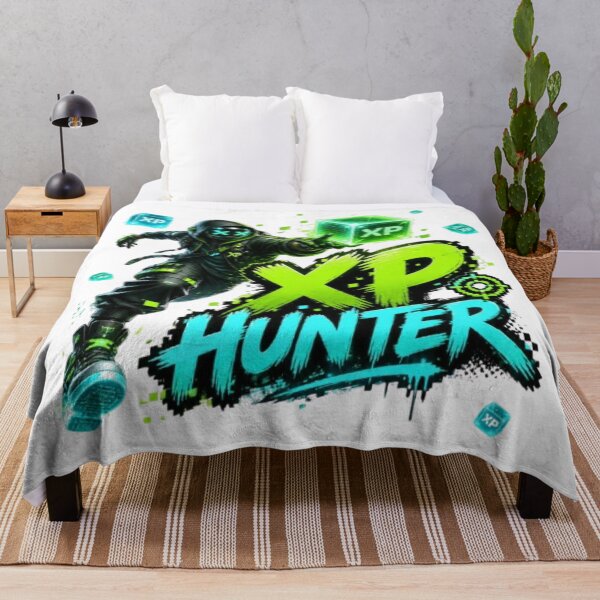 Item preview, XP HUNTER Gaming Sticker | Neon Gamer Esports Streetwear Design designed and sold by Stylestickers55.