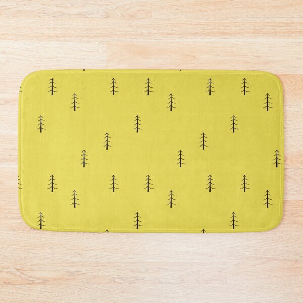 Item preview, Minimalist Forest on Canary Yellow designed and sold by KSimpson838.