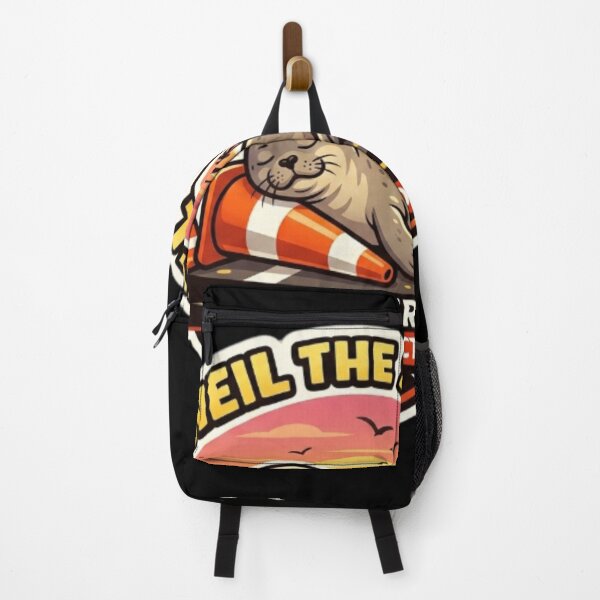 Item preview, Under Cone-struction – Neil the Seal designed and sold by Sloyar.