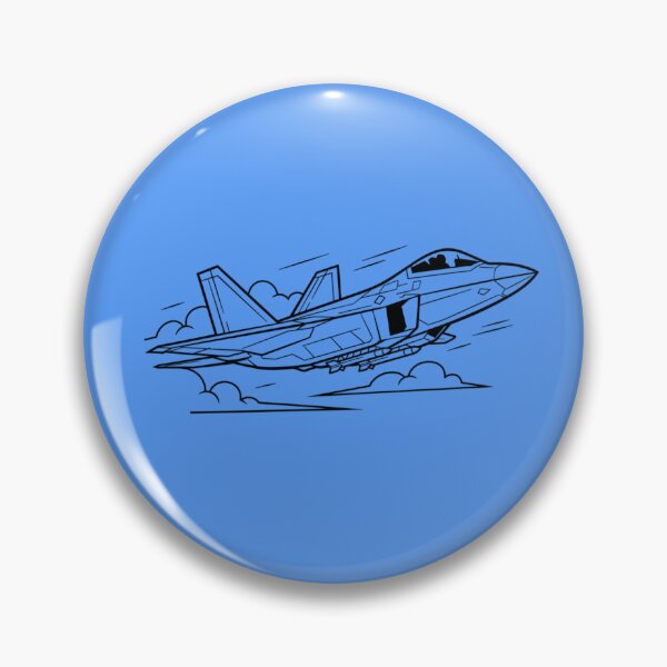 Item preview, Air Superiority — F-22 Raptor Military Jet Drawing designed and sold by NewGen-For-You.