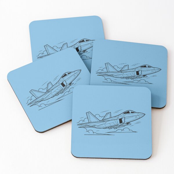Item preview, Air Superiority — F-22 Raptor Military Jet Drawing designed and sold by NewGen-For-You.