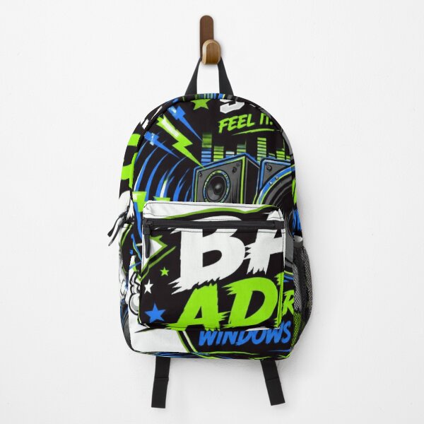 Item preview, Bass Addict Society - Warning Windows May Shake EDM Subwoofer designed and sold by WearTheVibe Store.