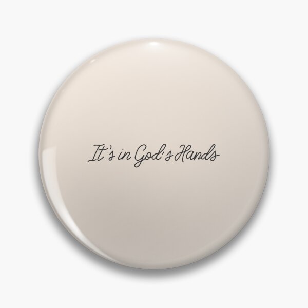 Item preview, It's In God's Hands: Minimalistic Christian Bible Study Decor designed and sold by oneofthesedayys.