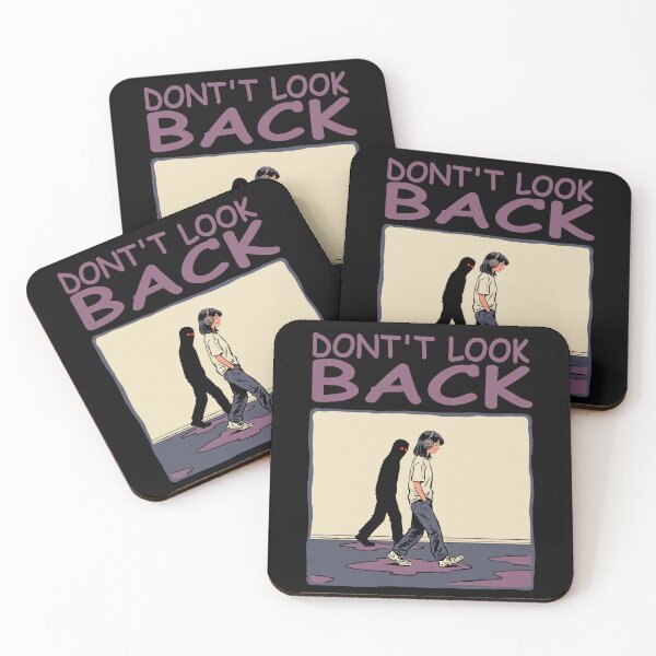 Item preview, Don't Look Back Retro Anime Horror designed and sold by SakuraHaven.