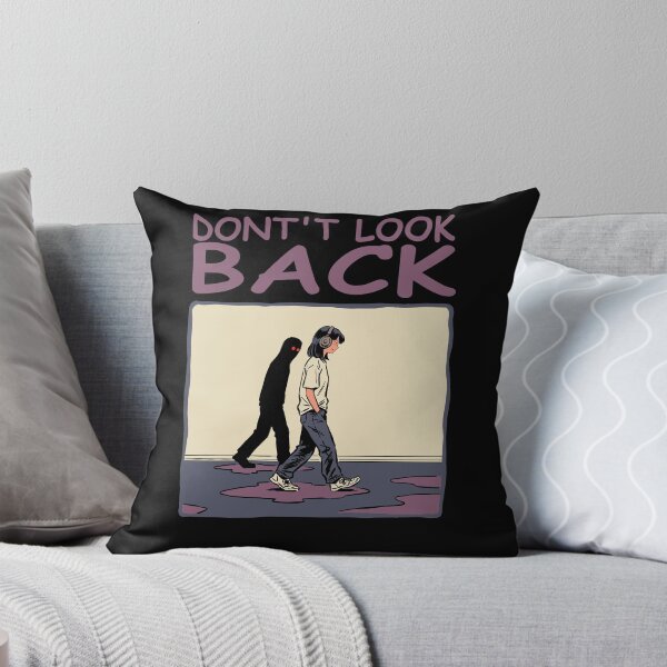 Item preview, Don't Look Back Retro Anime Horror designed and sold by SakuraHaven.