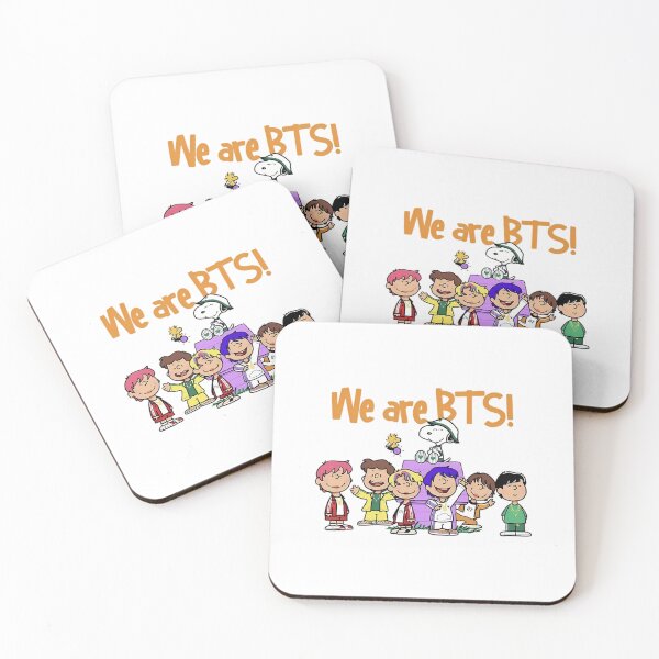 Item preview, We Are BTS Peanuts designed and sold by PuppyAesthetics.