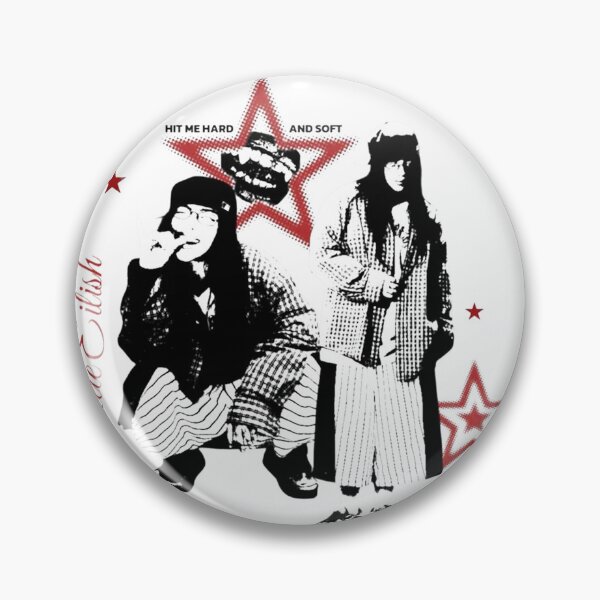Item preview, Hit Me Hard And Soft Red Star Poster Art designed and sold by gringoods.