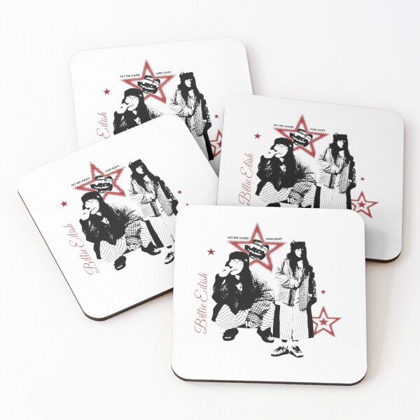 Item preview, Hit Me Hard And Soft Red Star Poster Art designed and sold by gringoods.
