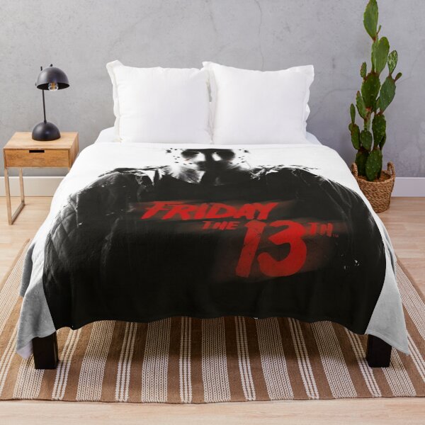 Item preview, Friday The 13th Original Custom Vintage Movie Poster Art designed and sold by Cool Robot Bro..