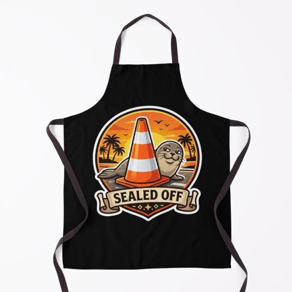 Item preview, Sealed Off – Neil the Seal designed and sold by Sloyar.