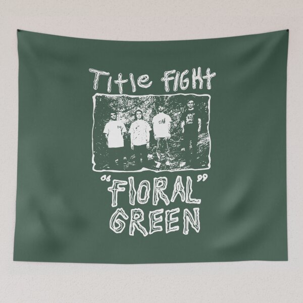 Item preview, Vintage Title Fight Flower Green designed and sold by EthannThompson.