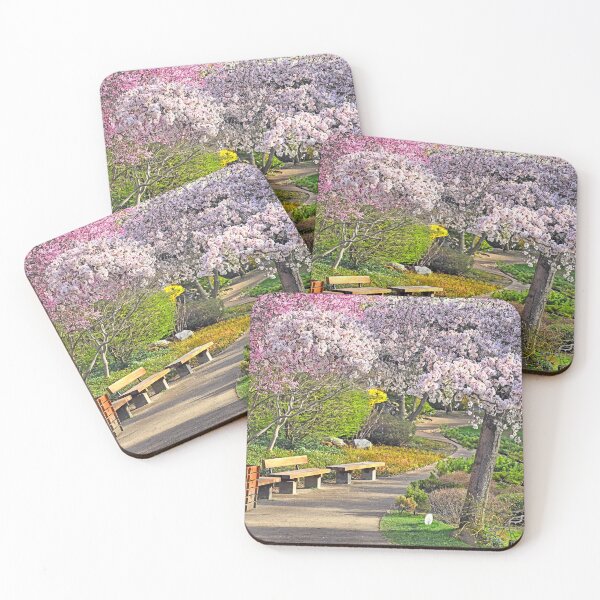 Item preview, Blossoming tree in Setagaya Park in Vienna at springtime designed and sold by goceris.