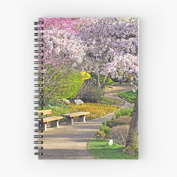 Item preview, Blossoming tree in Setagaya Park in Vienna at springtime designed and sold by goceris.