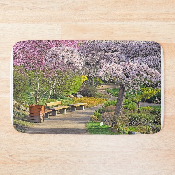 Item preview, Blossoming tree in Setagaya Park in Vienna at springtime designed and sold by goceris.