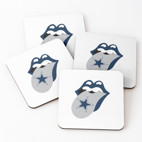Item preview, DallasCowboys Star Tongue Lip  designed and sold by PuppyAesthetics.