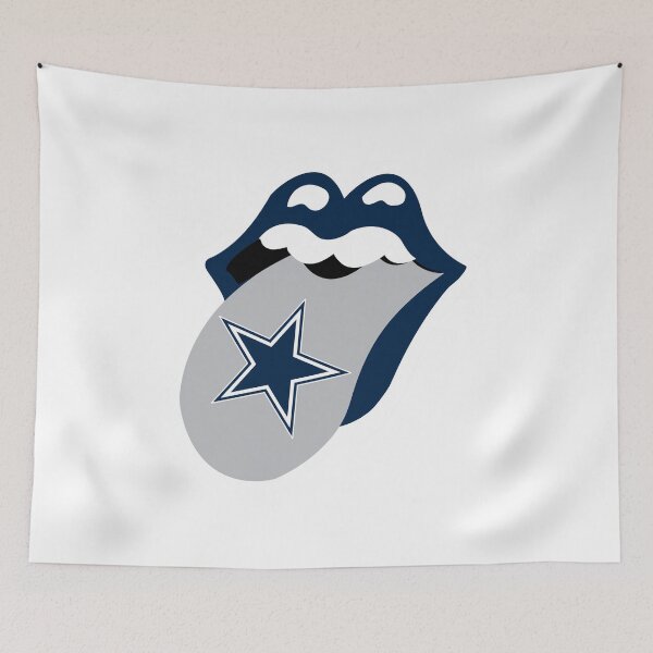 Item preview, DallasCowboys Star Tongue Lip  designed and sold by PuppyAesthetics.