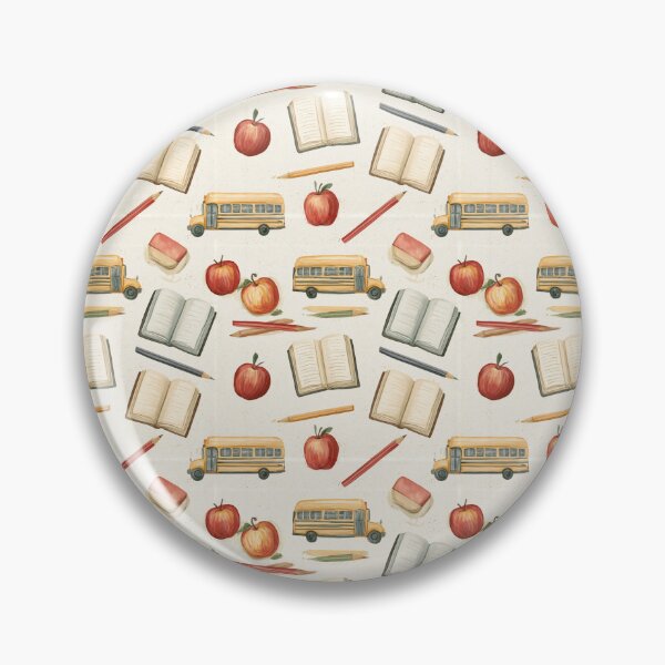Item preview, Back to School Basics: Classic Yellow Bus & Crisp Apples designed and sold by TJ Art and Camera.