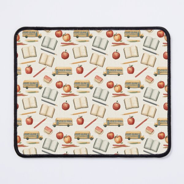 Item preview, Back to School Basics: Classic Yellow Bus & Crisp Apples designed and sold by TJ Art and Camera.