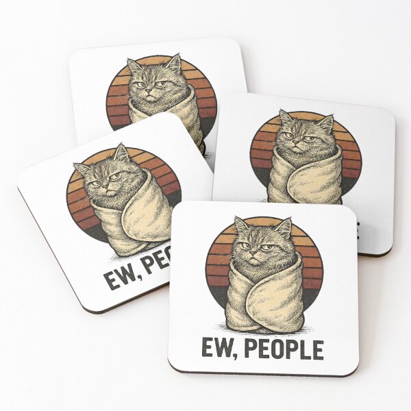 Item preview, Ew, People - Vintage Grumpy Cat designed and sold by Dhenin Studio.